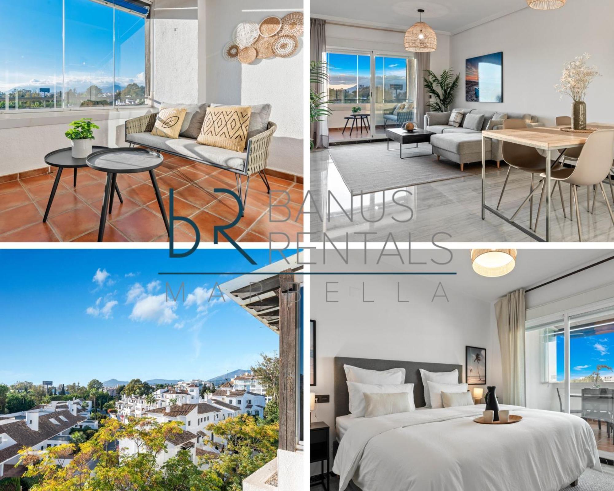 Modern Apartment - 2 Bedrooms, Beachside - Puerto Banus 马尔韦利亚 外观 照片